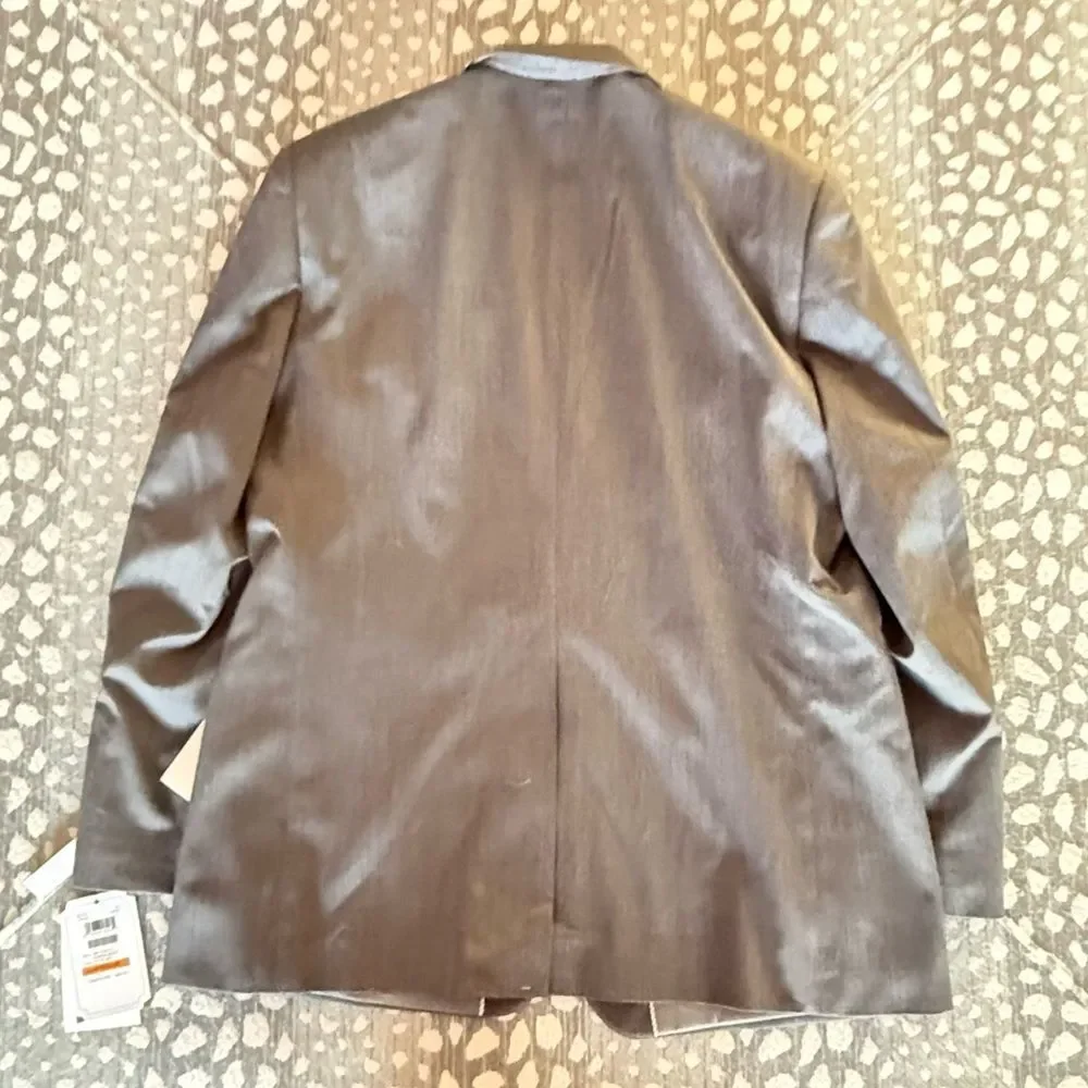 Haggar Men's Grey Blazer 44R